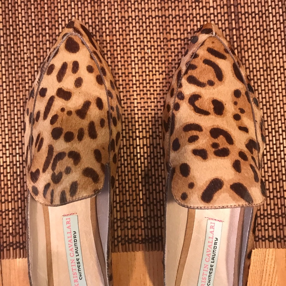 LAST CHANCE-Chinese Laundry Capri Calf Hair Loafer Mule - Picture 2 of 7